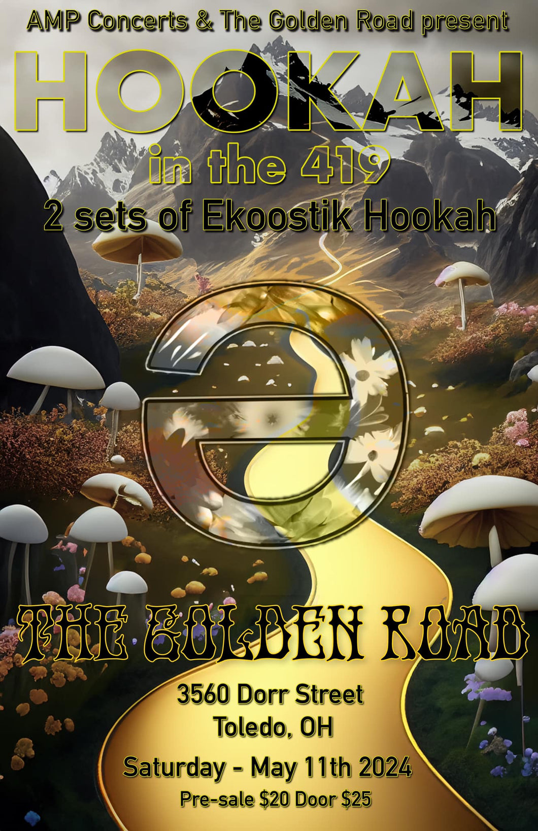 Advance Tickets for ekoostik hookah at The Golden Road on 5/11/24