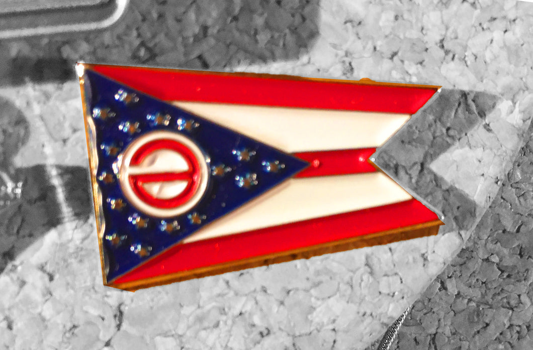eh Ohio Grown Flag - enamel pin